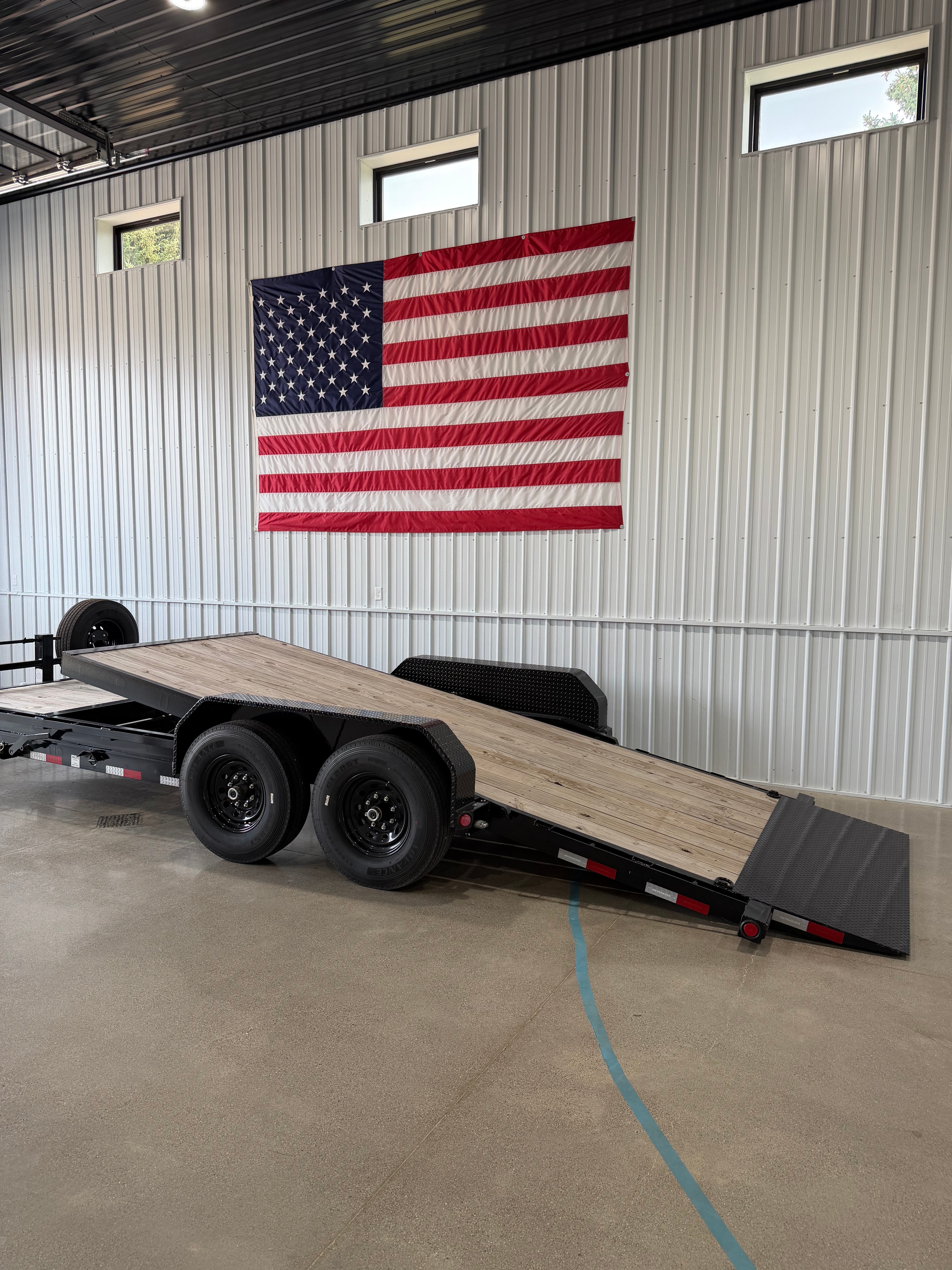 Heavy Duty Tilt-bed Equipment Trailer